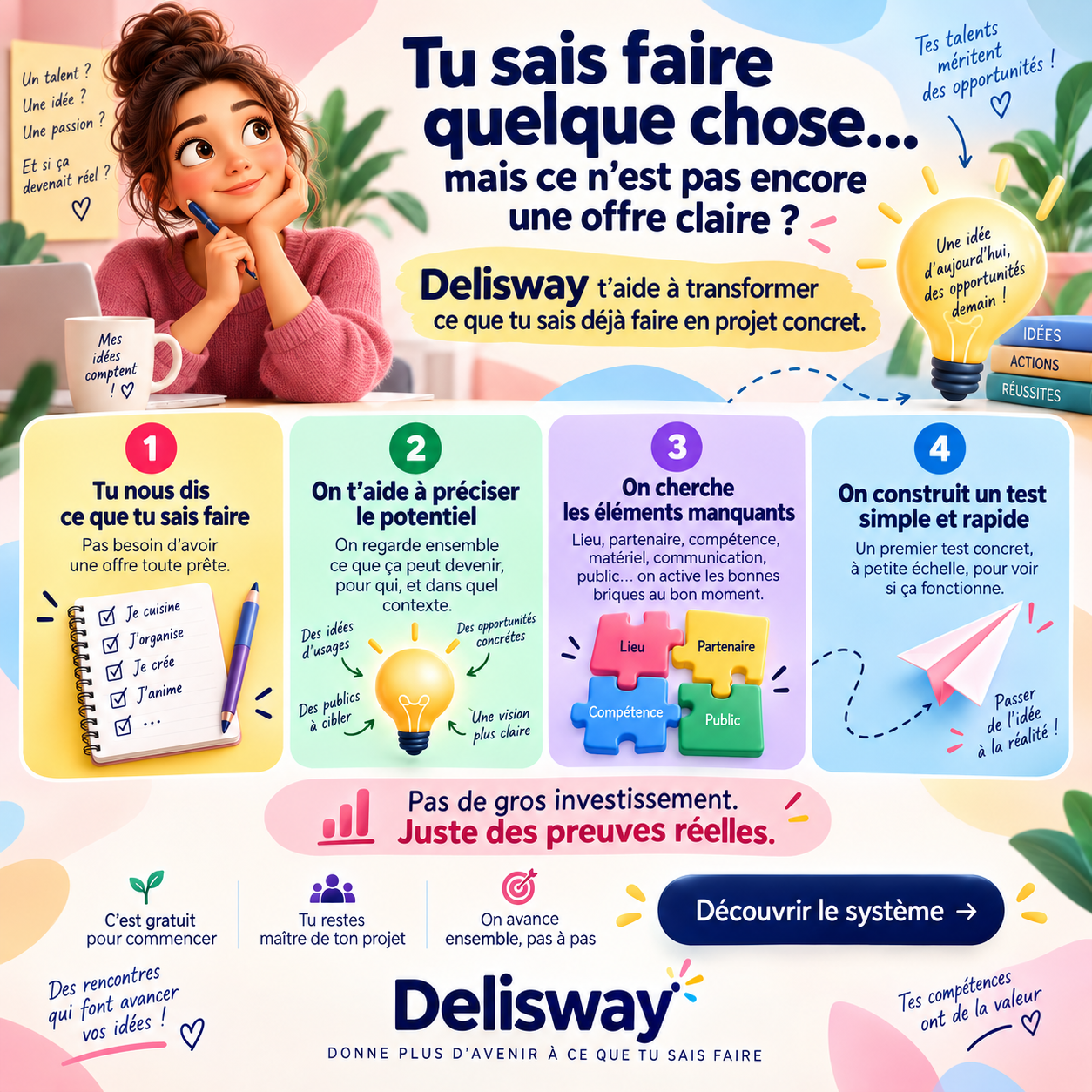 Différents projets, lieux, savoir-faire et groupes se rapprochent